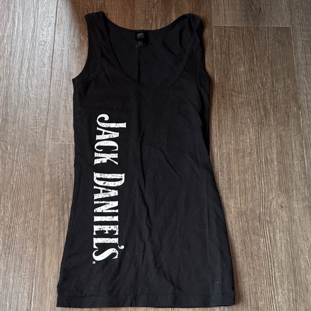 Jack Daniel’s Wando’s Bar Madison, WI Black Racerback Tank